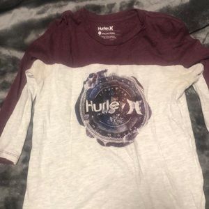 Hurley 3/4 sleeve shirt